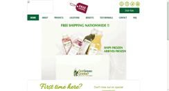 Desktop Screenshot of gotgreendrinks.com